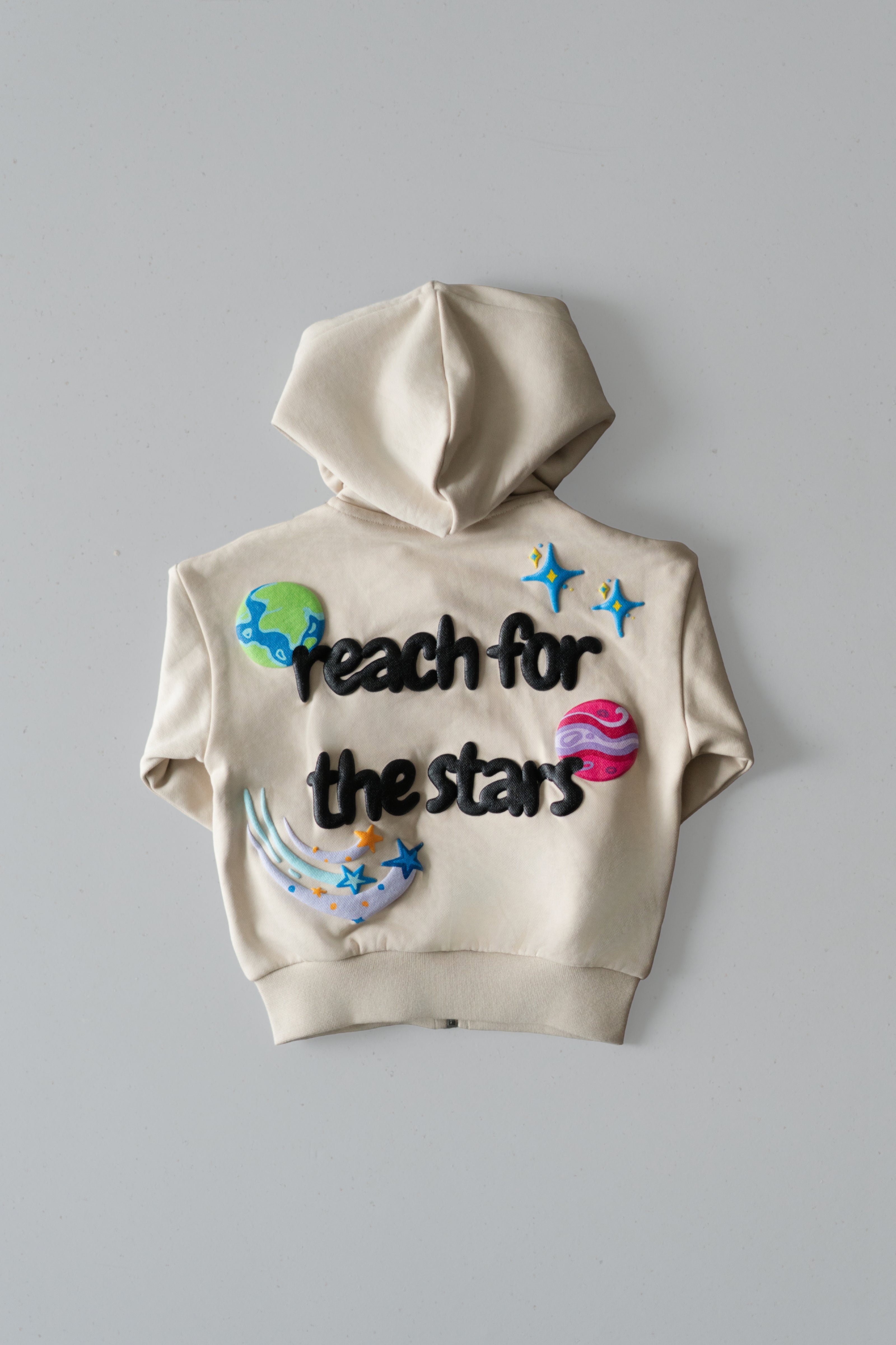 Stars Zip-Up Hoodie Set