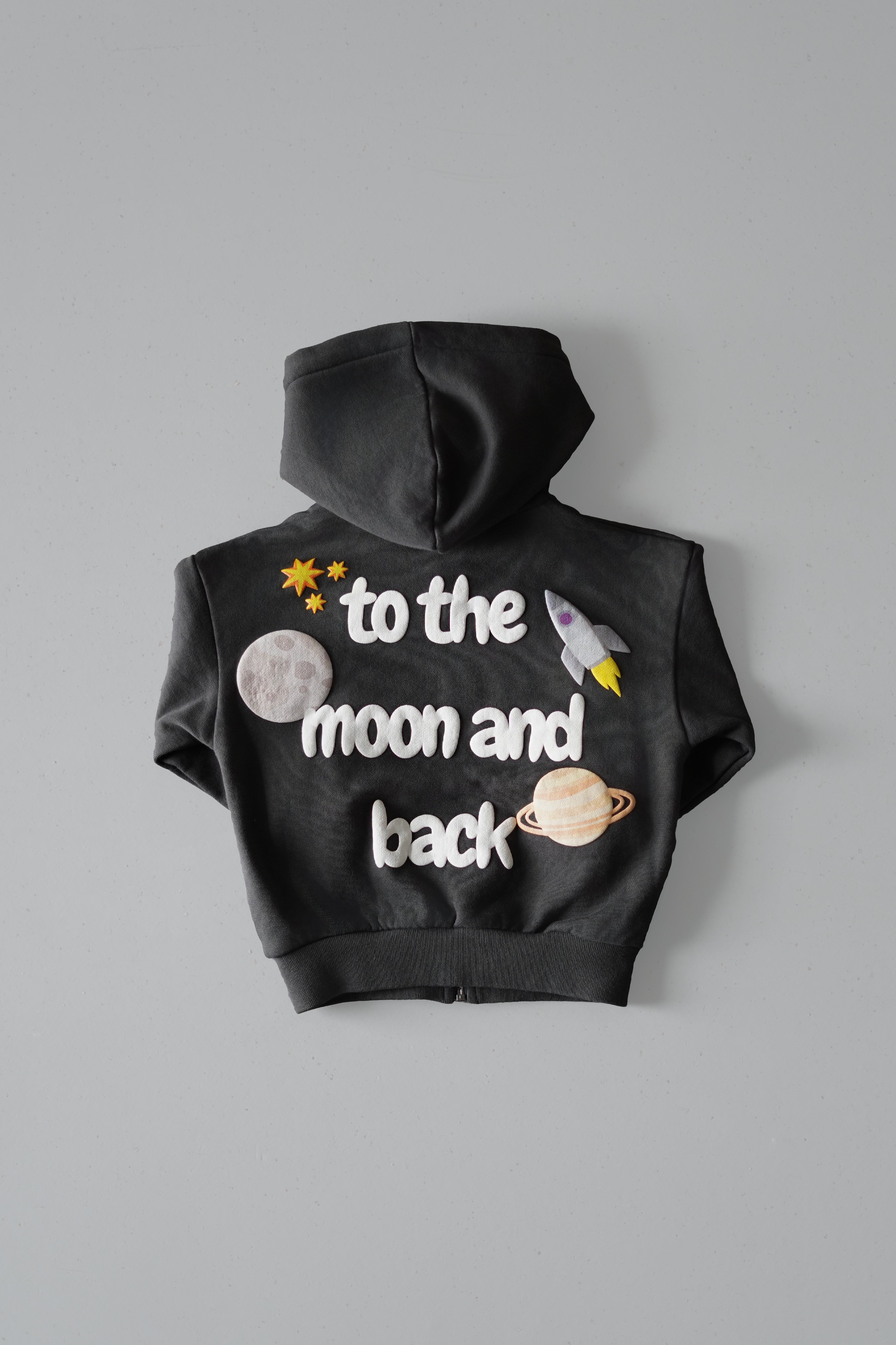 Moon Zip-Up Hoodie Set