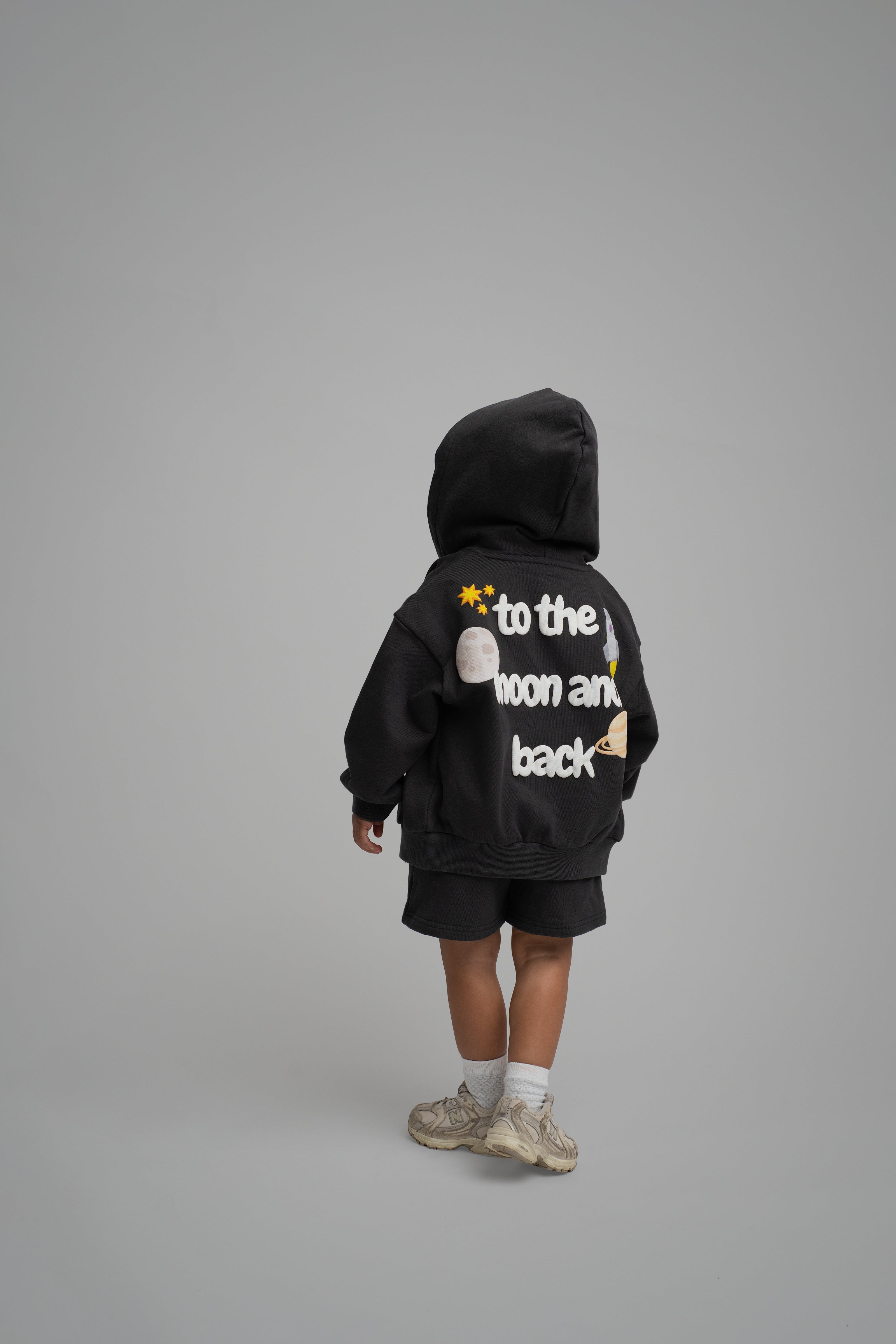 Moon Zip-Up Hoodie Set